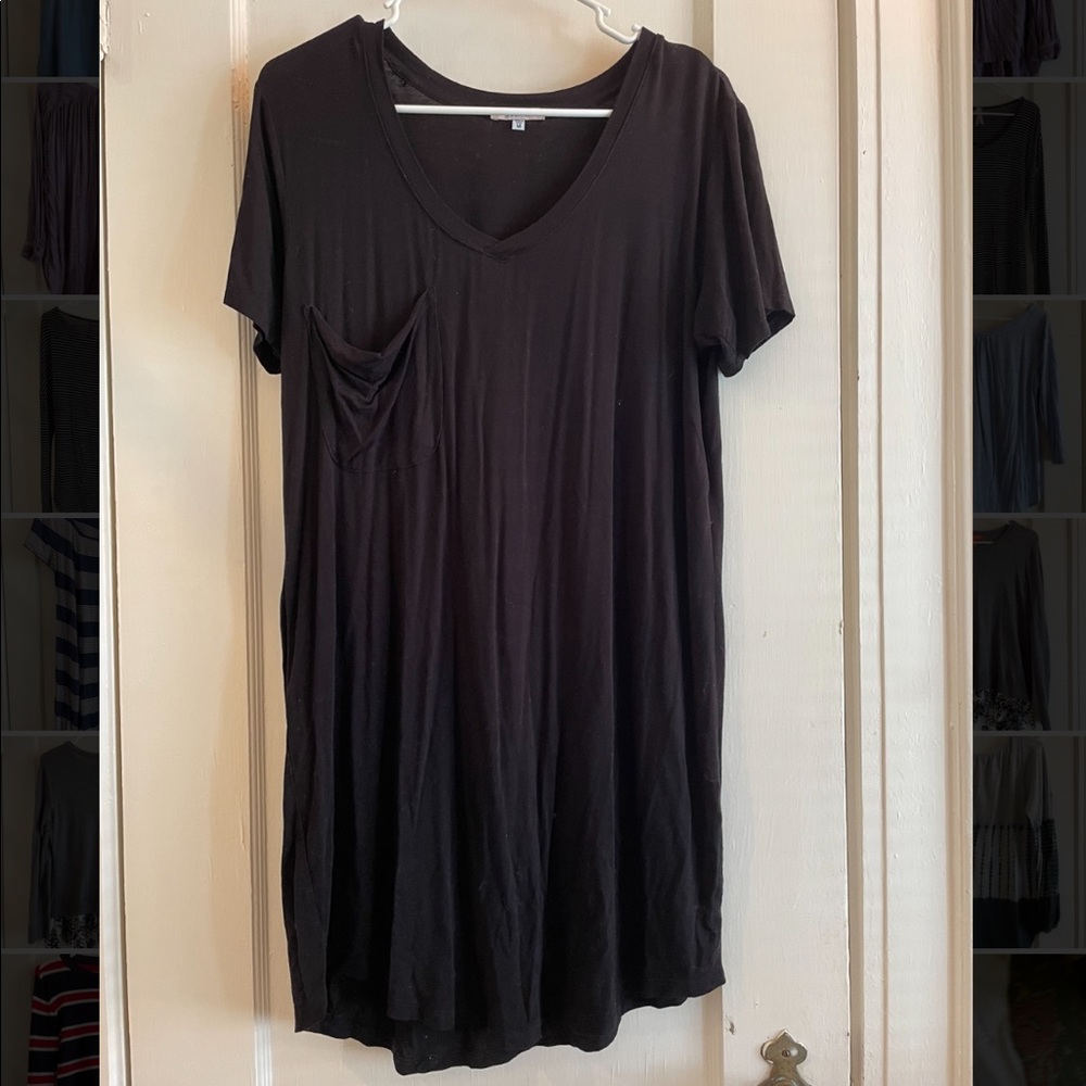 Z Supply Black T shirt dress
